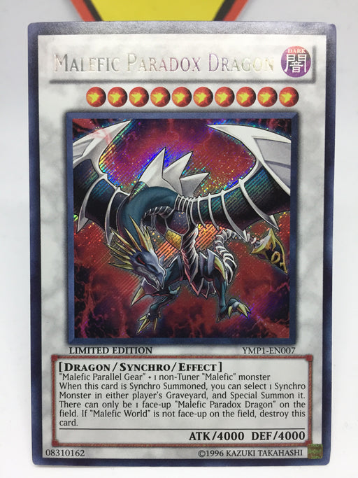 Malefic Paradox Dragon - Secret - YMP1-EN007 - Lim