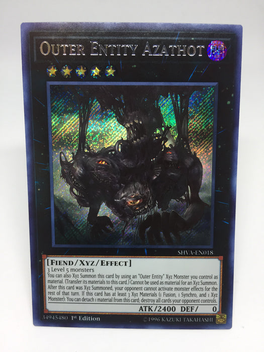 entity deck yugioh Yugioh! Outer Entity Azathot / Secret - SHVA-EN018