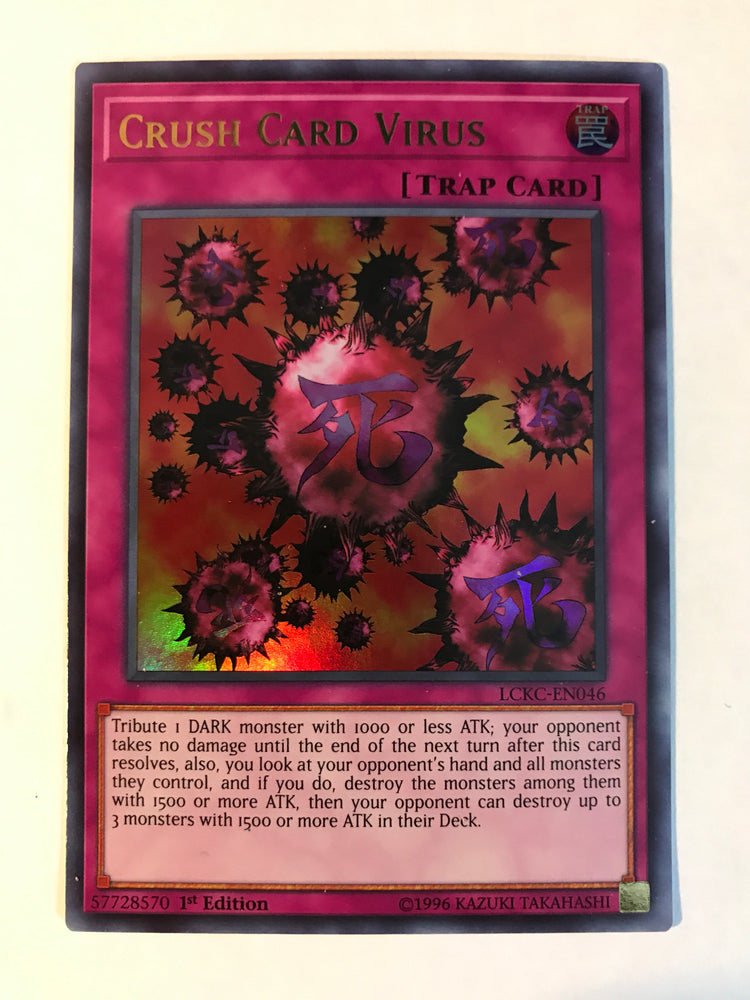 Crush Card Virus - Ultra - LCKC-EN046 - 1st
