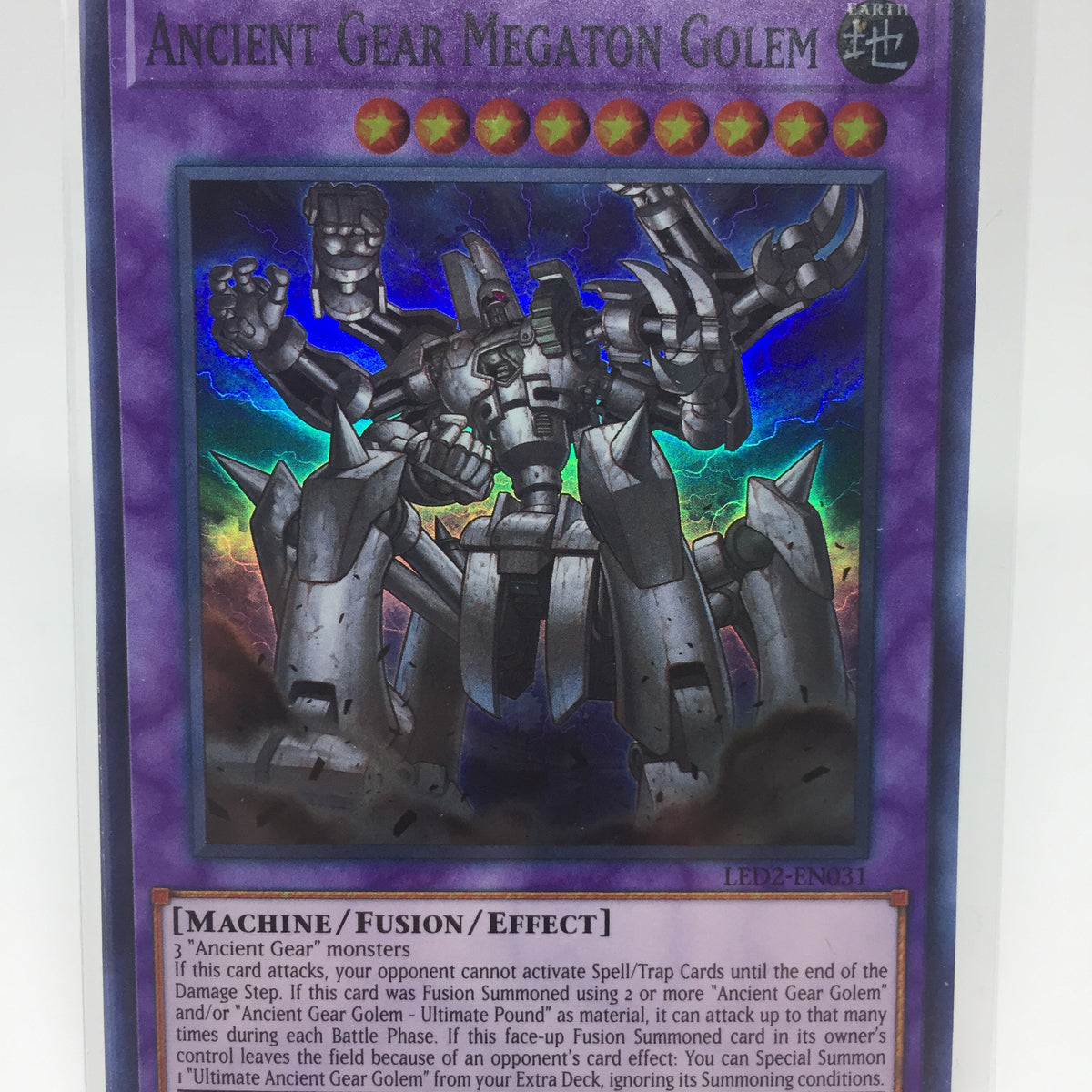 Ancient Gear Megaton Golem - Super - LED2-EN031