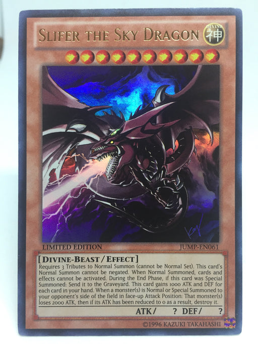 Slifer the Sky Dragon / Ultra - JUMP-EN061 - Lim