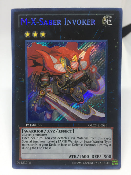 M-X-Saber Invoker / Secret - ORCS-EN099 - 1st