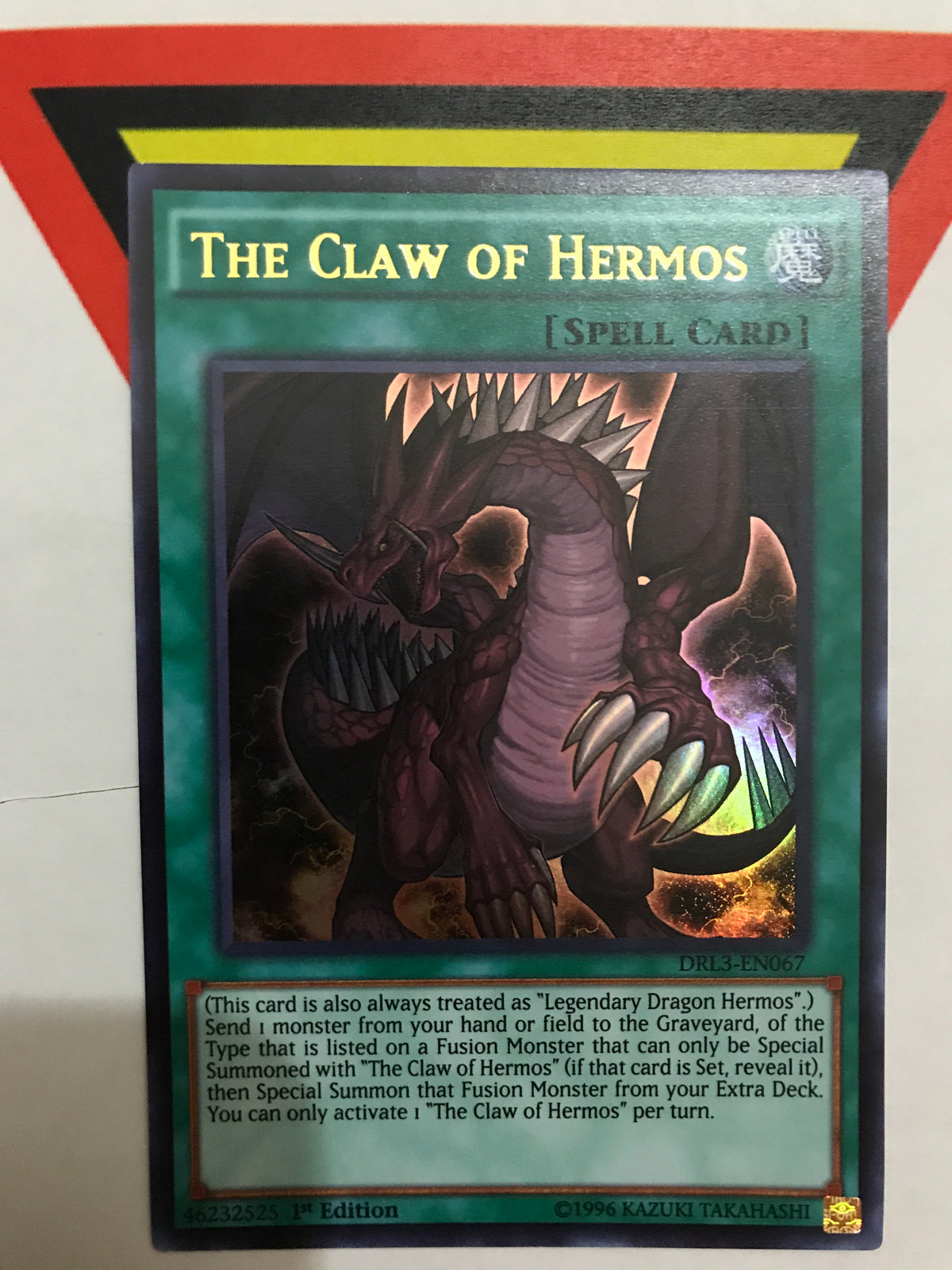 The Claw of Hermos / Ultra - DRL3-EN067 - 1st Transcend Cards The Claw of Hermos / Ultra - DRL3-EN067 - 1st Transcend Cards