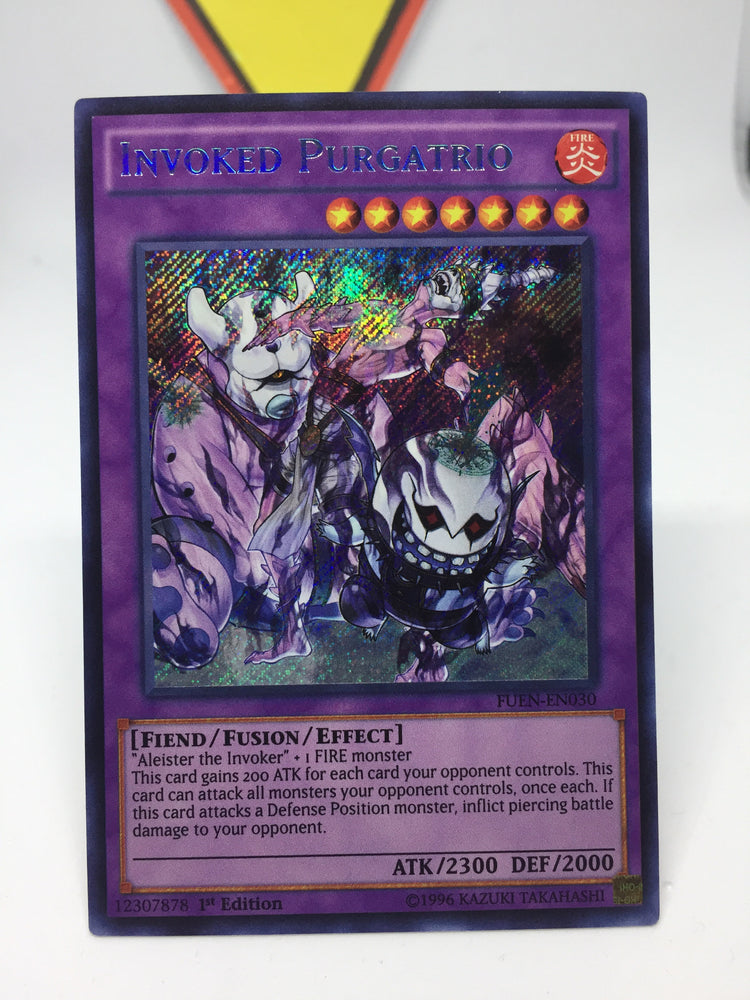 Invoked Purgatrio - Secret - FUEN-EN030 - 1st