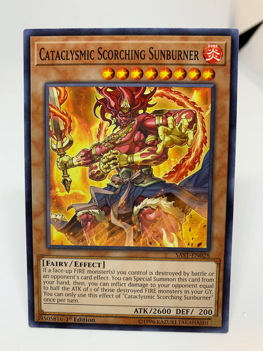 Cataclysmic Scorching Sunburner / Common - SAST-EN028 - 1st