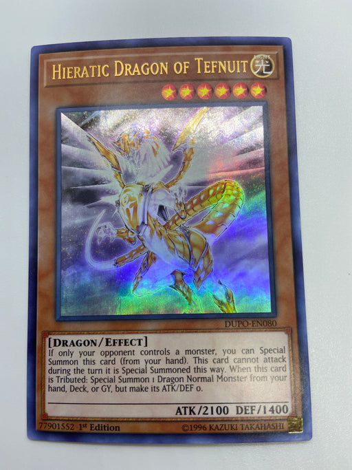 Hieratic Dragon of Tefnuit / Ultra - DUPO-EN080 - 1st