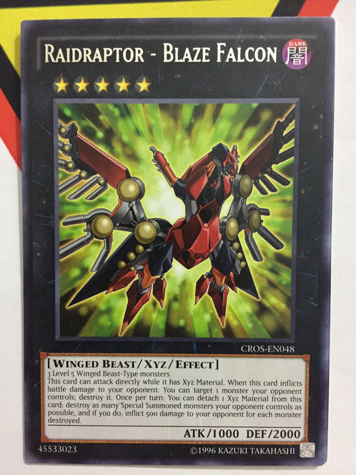 RAIDRAPTOR - BLAZE FALCON - RARE - CROS-EN048