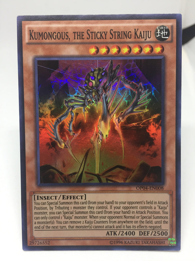 Kumongous, the Sticky String Kaiju / Super - OP04-EN008