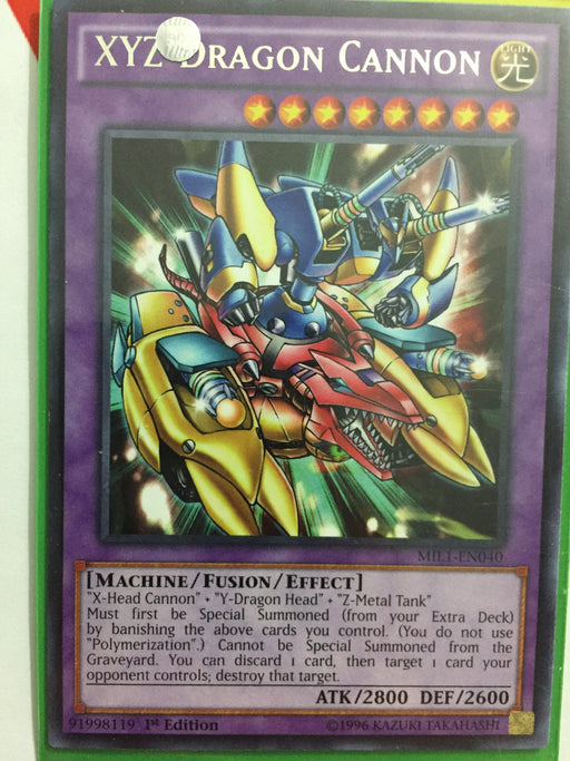 XYZ-DRAGON CANNON - RARE - MIL1-EN040 - 1ST