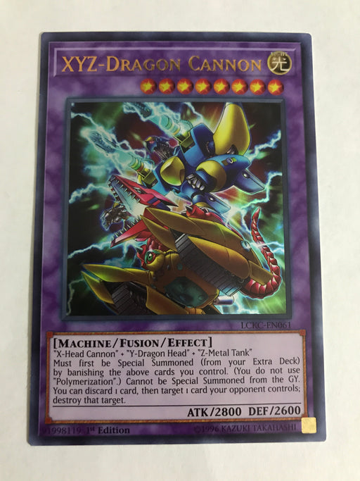 XYZ-Dragon Cannon (alt. art) / Ultra - LCKC-EN061 - 1st/Unl