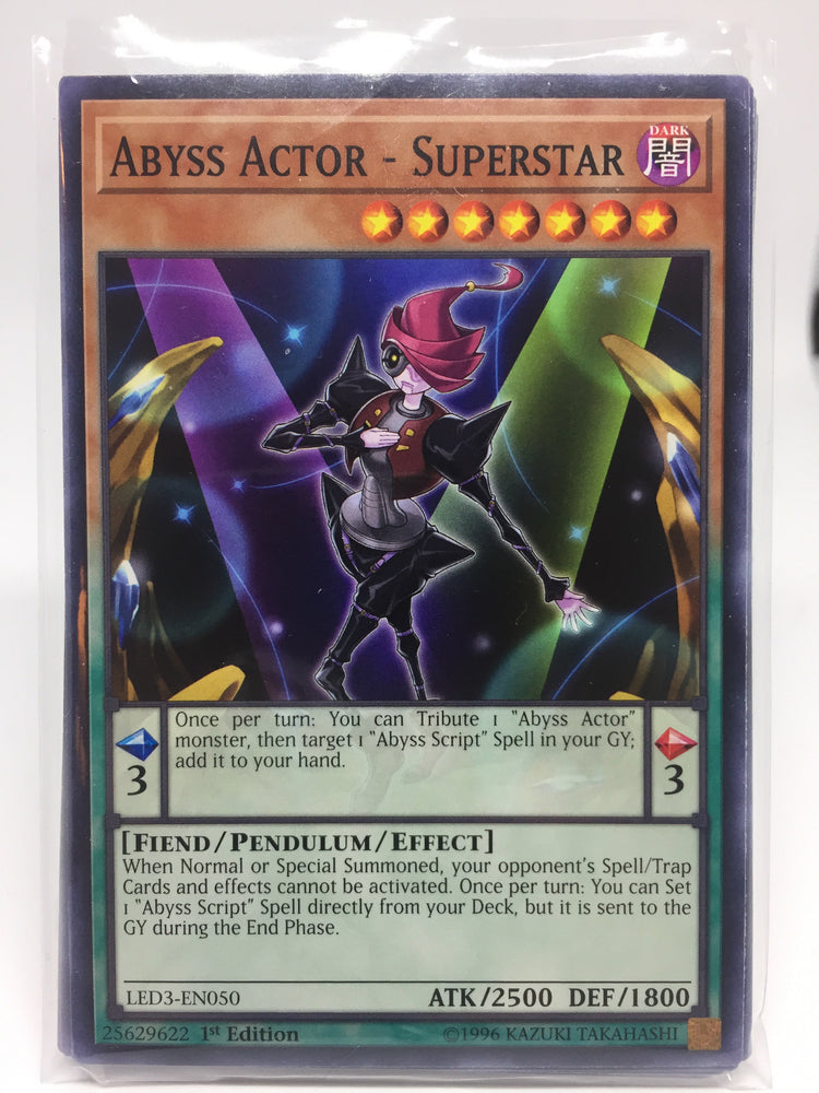 Abyss Actor - Superstar / Common - LED3-EN050 - 1st