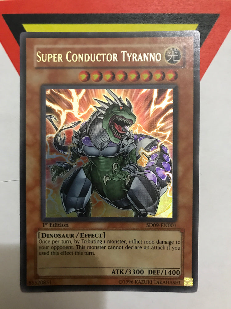 Super Conductor Tyranno / Ultra - SD09-EN001 - 1st