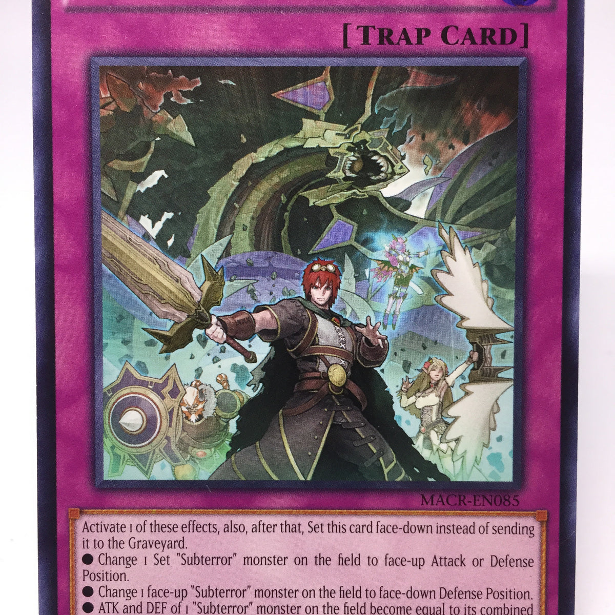 Subterror Subterror Final Battle - Rare - MACR-EN085 — Transcend Cards