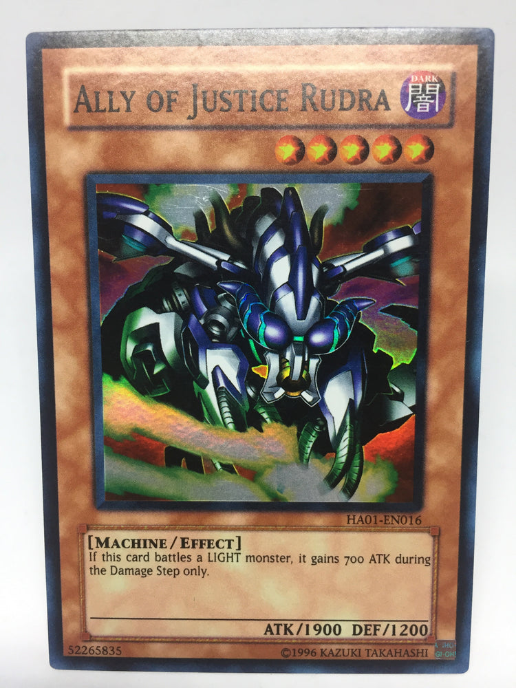 Ally of Justice Rudra / Super - HA01-EN016