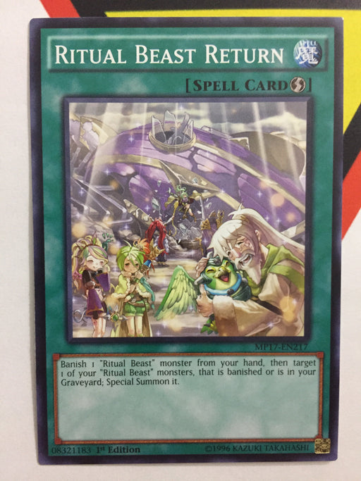 RITUAL BEAST RETURN - COMMON - MP17-EN217 - 1ST