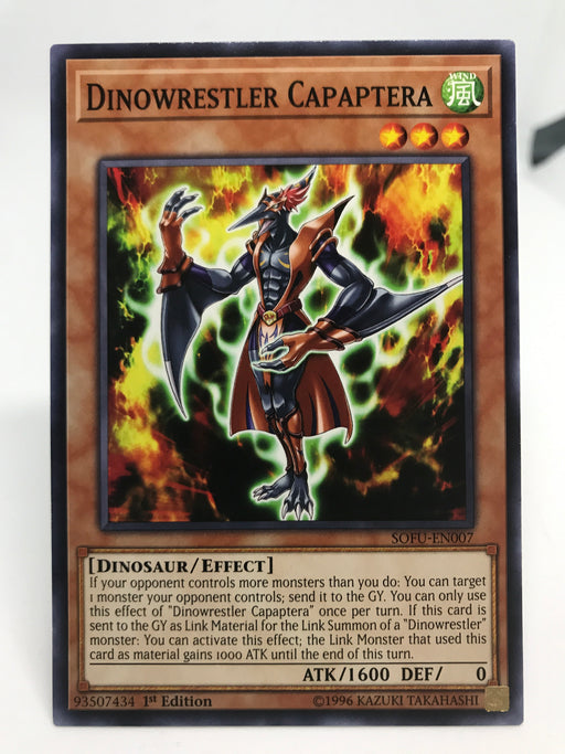 Dinowrestler Capaptera / Common - SOFU-EN007 - 1st