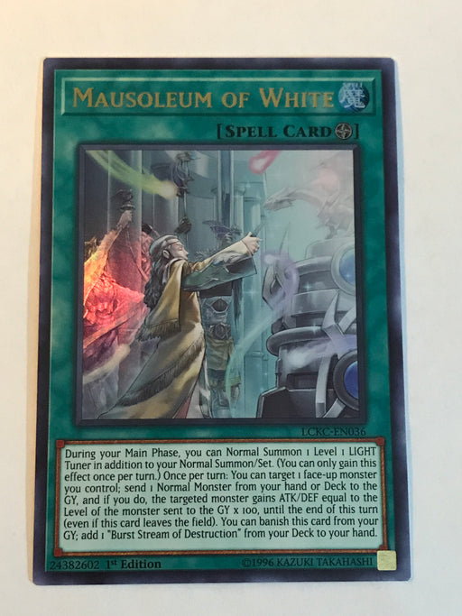 Mausoleum of White - Ultra - LCKC-EN036 - 1st