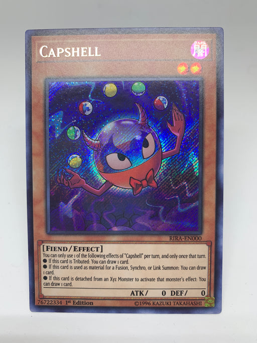 CAPSHELL  / Secret - RIRA-EN000 - 1st