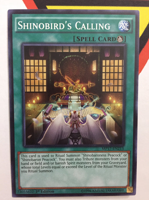 SHINOBIRD'S CALLING - COMMON - MP17-EN213 - 1ST