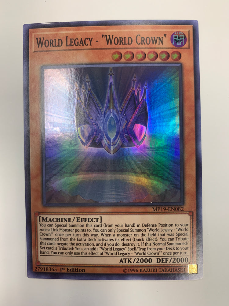 World Legacy - "World Crown" / Super - MP19-EN082 - 1st