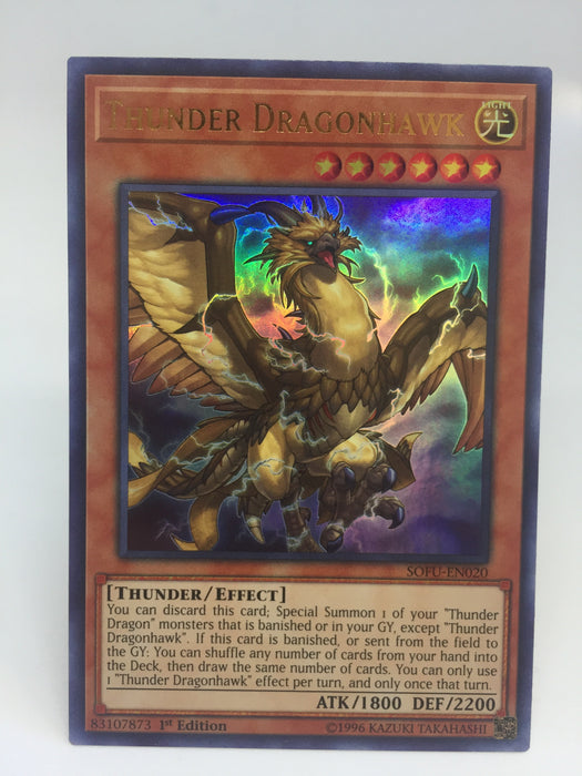 Thunder Dragonhawk / Ultra Rare - SOFU-EN020 - 1st/Unl