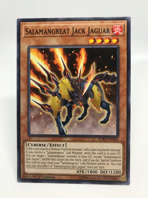 Salamangreat Jack Jaguar / Common - SOFU-EN005 - 1st