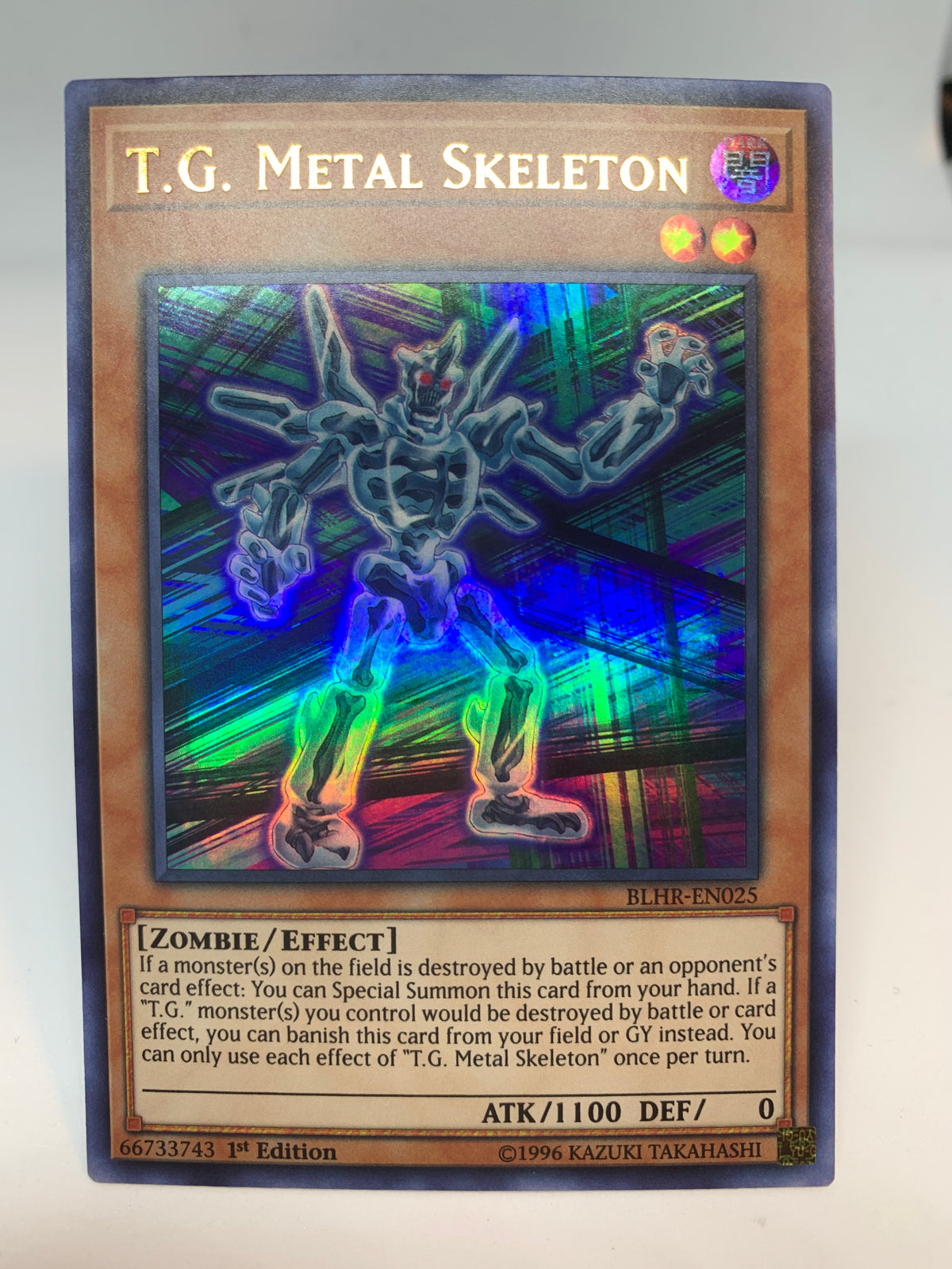 Yugioh!T.G. Metal Skeleton / Ultra - BLHR-EN025