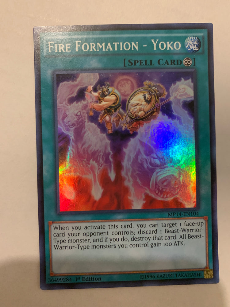 Fire Formation - Yoko - Super - MP14-EN104 - 1st