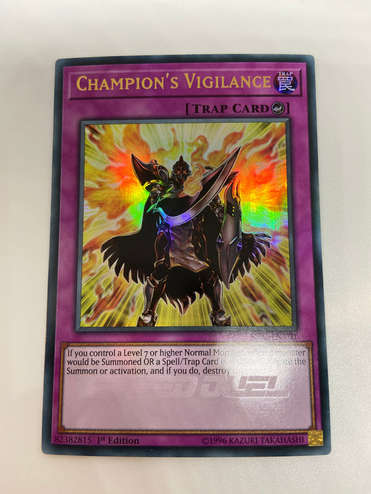 Champion's Vigilance / Ultra - SS02-ENV01 - 1st