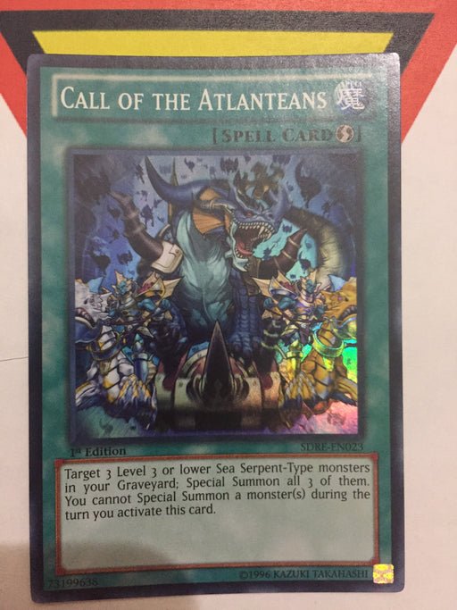 Call of the Atlanteans - Super - SDRE-EN023 - 1st
