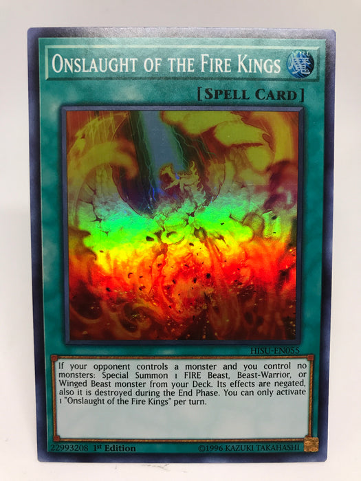 Onslaught of the Fire Kings / Super - HISU-EN055 - 1st