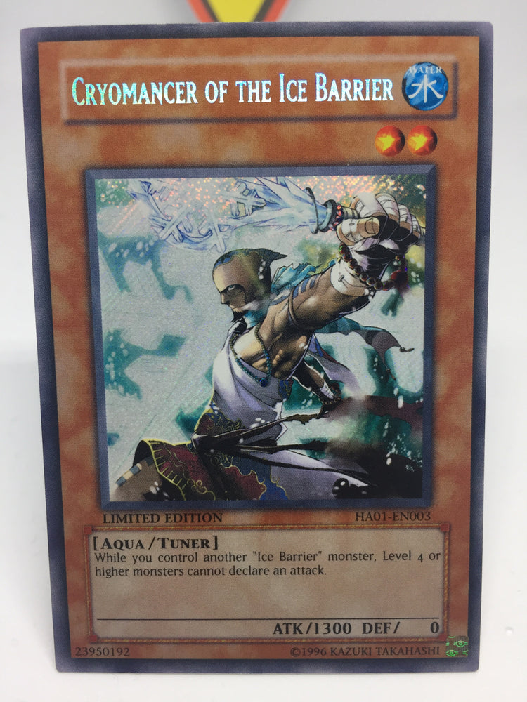 Cryomancer of the Ice Barrier / Secret - HA01-EN003 - Lim