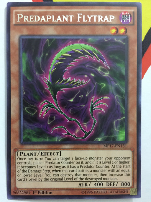 PREDAPLANT FLYTRAP - RARE - MP17-EN131 - 1ST