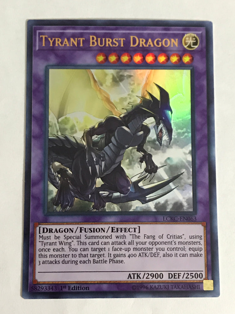 Tyrant Burst Dragon / Ultra - Various - 1st