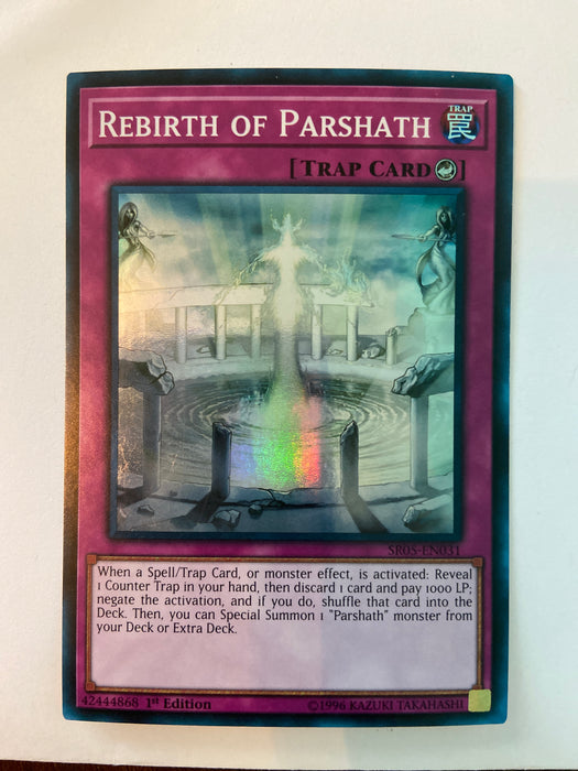 Rebirth of Parshath / Super - SR05-EN031 - 1st