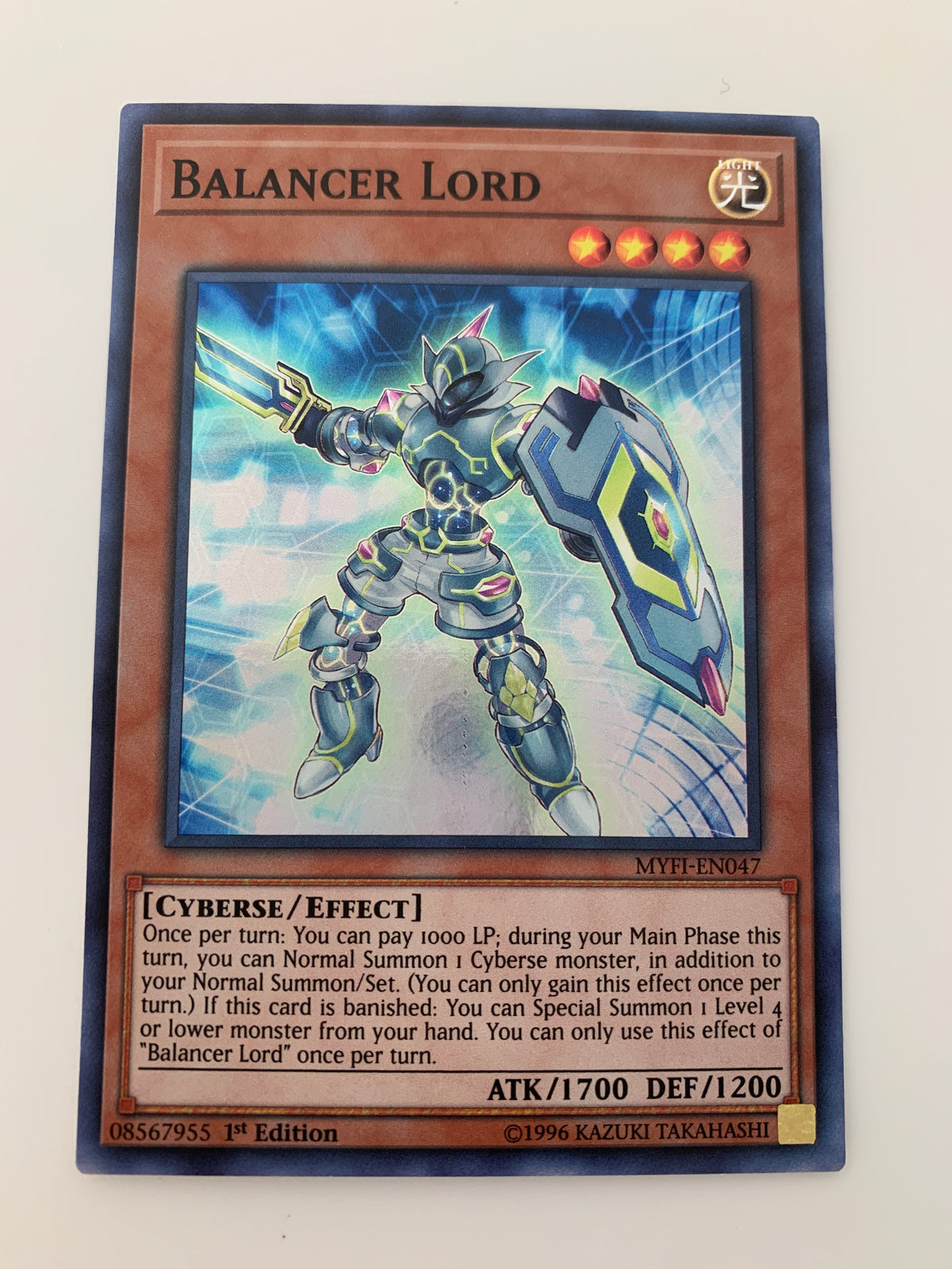 Balancer Lord / Super - MYFI-EN047 - 1st — Transcend Cards