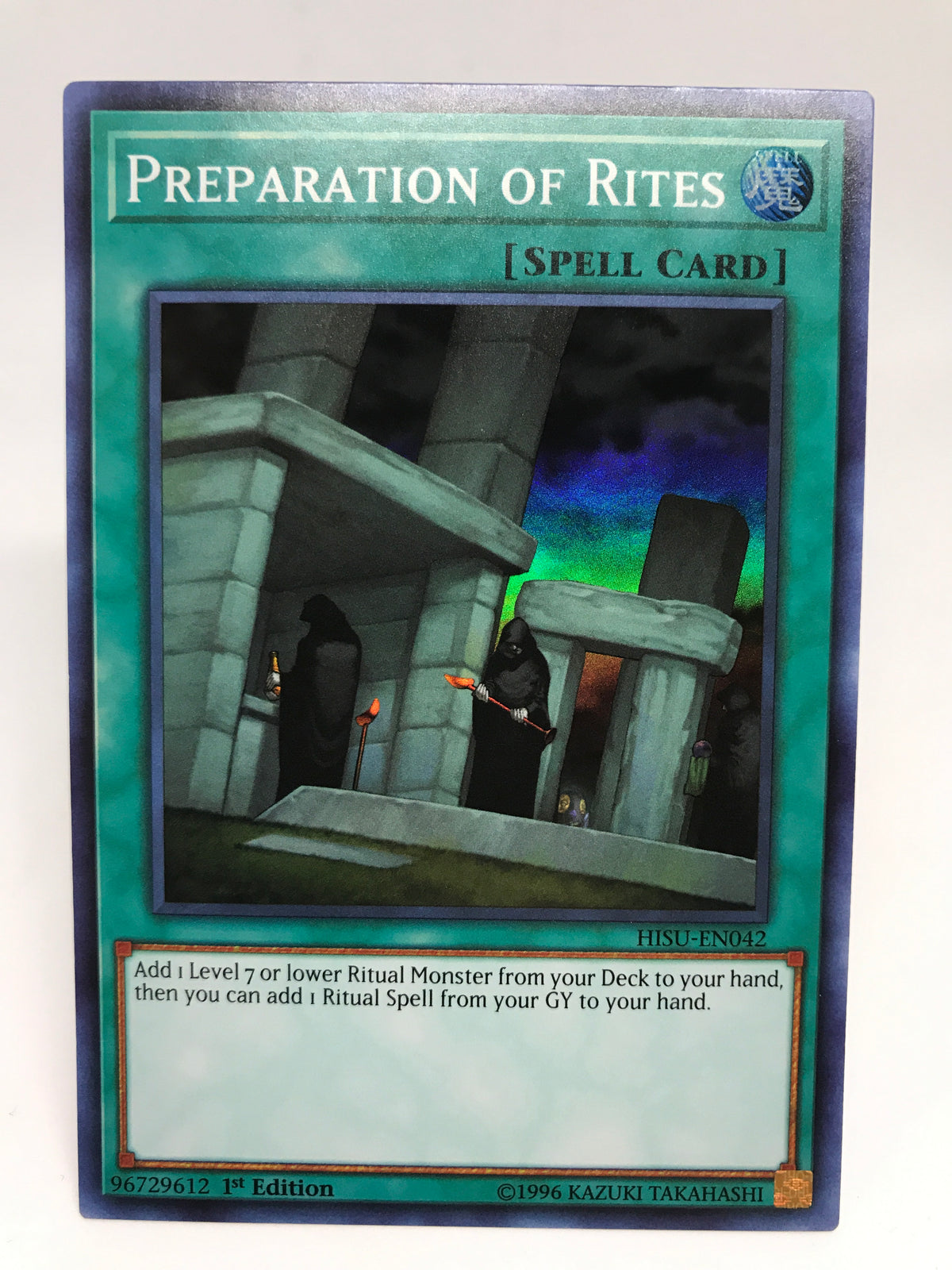 Yugioh! Preparation of Rites / Super - HISU-EN042 - 1st — Transcend Cards