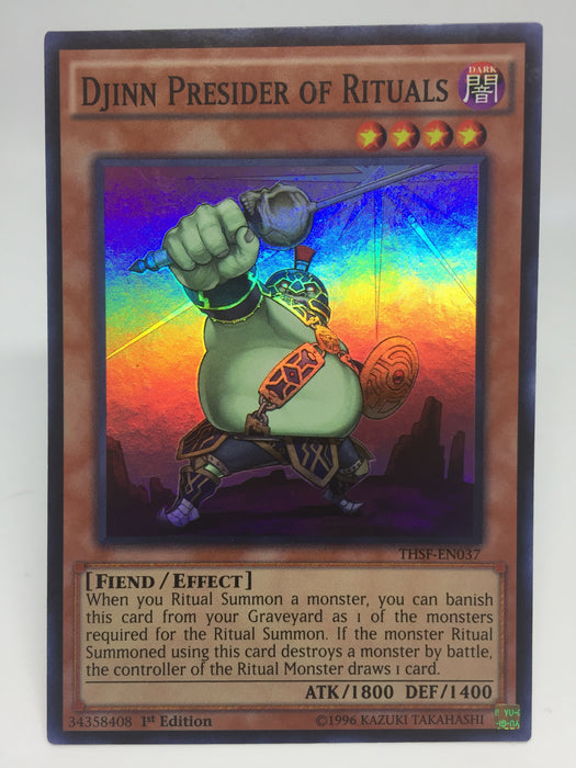 Djinn Presider of Rituals / Super - THSF-EN037 - 1st