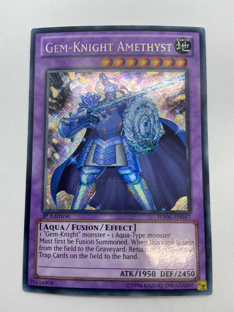 Gem-Knight Amethyst / Secret - HA06-EN047 - 1st