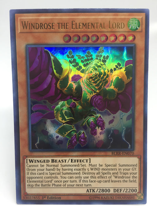 Windrose the Elemental Lord / Ultra - BLRR-EN070 - 1st