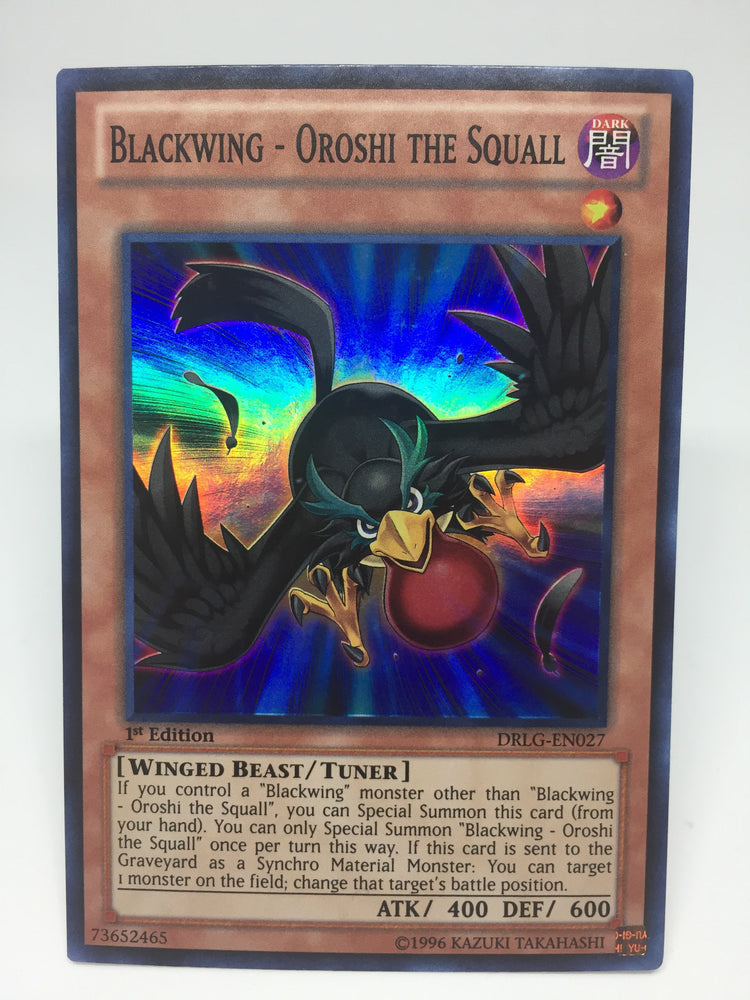 Blackwing - Oroshi the Squall - Super - DRLG-EN027 - 1st