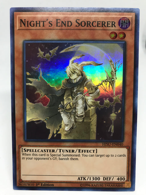 Night's End Sorcerer / Super - HISU-EN040 - 1st