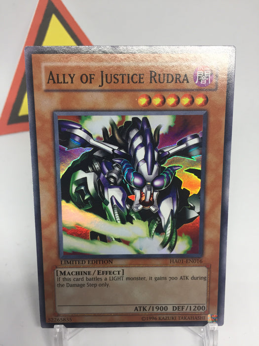 Ally of Justice Rudra - Super - HA01-EN016 - Lim