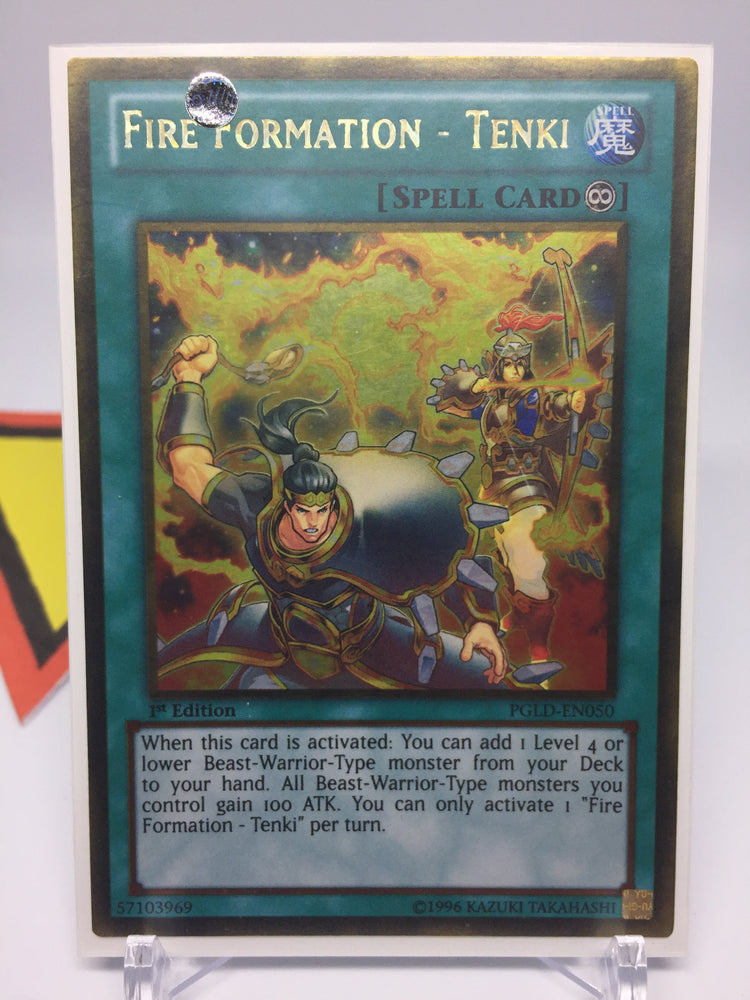 Fire Formation Tenki - Gold - PGLD-EN050 - 1st