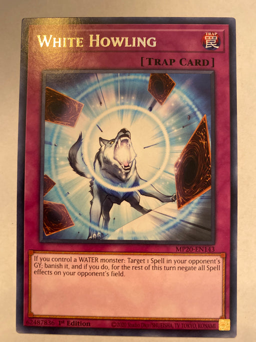 White Howling / Rare - MP20-EN143- 1st