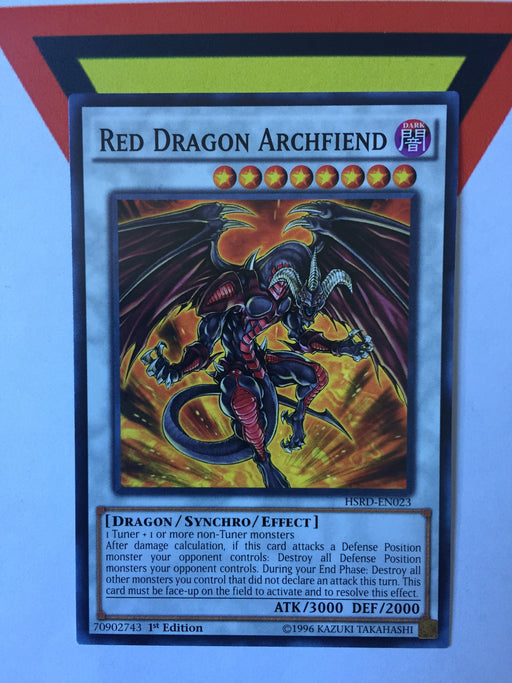 RED DRAGON ARCHFIEND - COMMON - VARIOUS - 1ST