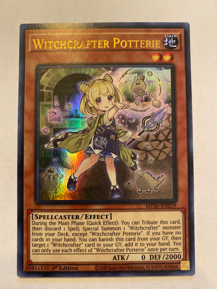 Witchcrafter Potterie / Ultra - MP20-EN219- 1st