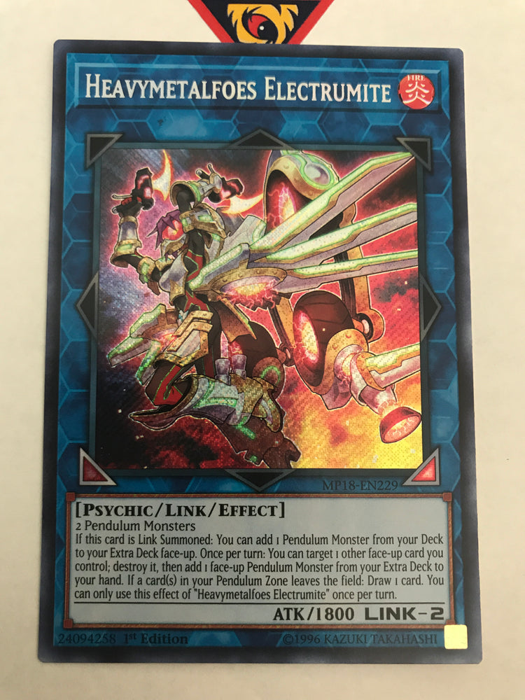 Heavymetalfoes Electrumite / Secret - MP18-EN229 - 1st