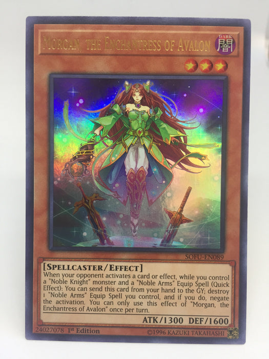 Morgan, the Enchantress of Avalon / Ultra Rare - SOFU-EN089 - 1st