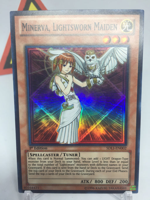 Minerva, Lightsworn Maiden - Super - SDLI-EN002 - 1st